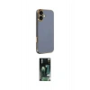 MARSİLYAN™- iPhone 16 Kılıf Yankı Serisi - Siyah 360 Mat Full Body Arka Koruyucu