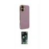 MARSİLYAN™- iPhone 16 Kılıf Yankı Serisi - Siyah 360 Mat Full Body Arka Koruyucu