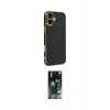 MARSİLYAN™- iPhone 16 Kılıf Yankı Serisi - Siyah 360 Mat Full Body Arka Koruyucu