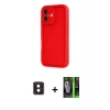 MARSİLYAN™- iPhone 16 Kılıf Yankı Yansıma Özel Seri - Şeffaf 360 Full Body Arka Koruyucu + PVD Metal Kamera Lens - PE