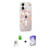 MARSİLYAN™- iPhone 16 Kılıf Yörünge Işık Prime - Siyah Bilvis 5in1 3D Magic Cam Ekran Koruyucu + Raze Metal Kamera Lens - BZ