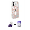 MARSİLYAN™- iPhone 16 Kılıf Yörünge Işık Prime - Siyah Bilvis 5in1 3D Magic Cam Ekran Koruyucu + Bilvis Titan Kamera Lens - SH