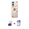 MARSİLYAN™- iPhone 16 Kılıf Yörünge Işık Prime - Siyah Bilvis 5in1 3D Magic Cam Ekran Koruyucu + Bilvis Titan Kamera Lens - SH