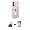 MARSİLYAN™- iPhone 16 Kılıf Yörünge Işık Prime - Siyah Bilvis 5in1 3D Magic Cam Ekran Koruyucu + Bilvis Titan Kamera Lens - YL