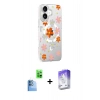 MARSİLYAN™- iPhone 16 Kılıf Yörünge Işık Prime - Siyah Bilvis 5in1 3D Magic Cam Ekran Koruyucu + Raze Metal Kamera Lens - LT