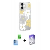 MARSİLYAN™- iPhone 16 Kılıf Yörünge Işık Prime - Siyah Bilvis 5in1 3D Magic Cam Ekran Koruyucu + Raze Metal Kamera Lens - LT