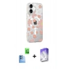 MARSİLYAN™- iPhone 16 Kılıf Yörünge Işık Prime - Siyah Bilvis 5in1 3D Magic Cam Ekran Koruyucu + Raze Metal Kamera Lens - LT