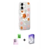 MARSİLYAN™- iPhone 16 Kılıf Yörünge Işık Prime - Siyah Bilvis 5in1 3D Magic Cam Ekran Koruyucu + Raze Metal Kamera Lens - PE