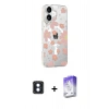 MARSİLYAN™- iPhone 16 Kılıf Yörünge Işık Prime - Siyah Bilvis 5in1 3D Magic Cam Ekran Koruyucu + PVD Metal Kamera Lens - MI