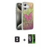 MARSİLYAN™- iPhone 16 Kılıf Zirve Modern Prime - Şeffaf 360 Full Body Arka Koruyucu + PVD Metal Kamera Lens - PE