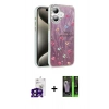MARSİLYAN™- iPhone 16 Kılıf Zirve Modern Prime - Şeffaf 360 Full Body Arka Koruyucu + Bilvis Titan Kamera Lens - SH