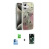 MARSİLYAN™- iPhone 16 Kılıf Zirve Modern Prime - Siyah 360 Mat Full Body Arka Koruyucu + Raze Metal Kamera Lens - LT