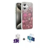 MARSİLYAN™- iPhone 16 Kılıf Zirve Modern Prime - Siyah 3D Antistatik Seramik Nano Ekran Koruyucu + Bilvis Titan Kamera Lens - PE