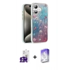 MARSİLYAN™- iPhone 16 Kılıf Zirve Modern Prime - Siyah Bilvis 5in1 3D Magic Cam Ekran Koruyucu + Bilvis Titan Kamera Lens - GS