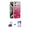 MARSİLYAN™- iPhone 16 Kılıf Zirve Modern Prime - Siyah Bilvis 5in1 3D Magic Cam Ekran Koruyucu + Bilvis Titan Kamera Lens - GS