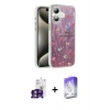 MARSİLYAN™- iPhone 16 Kılıf Zirve Modern Prime - Siyah Bilvis 5in1 3D Magic Cam Ekran Koruyucu + Bilvis Titan Kamera Lens - YL