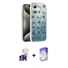 MARSİLYAN™- iPhone 16 Kılıf Zirve Modern Prime - Siyah Bilvis 5in1 3D Magic Cam Ekran Koruyucu + Bilvis Titan Kamera Lens - PE