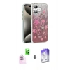 MARSİLYAN™- iPhone 16 Kılıf Zirve Modern Prime - Siyah Bilvis 5in1 3D Magic Cam Ekran Koruyucu + Raze Metal Kamera Lens - PE