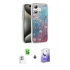 MARSİLYAN™- iPhone 16 Kılıf Zirve Modern Prime - Siyah Bilvis 5in1 5D Magic Hayalet Cam Ekran Koruyucu + Raze Metal Kamera Lens - BZ