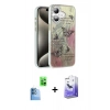 MARSİLYAN™- iPhone 16 Kılıf Zirve Modern Prime - Siyah Bilvis 5in1 5D Magic Hayalet Cam Ekran Koruyucu + Raze Metal Kamera Lens - LT