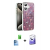 MARSİLYAN™- iPhone 16 Kılıf Zirve Modern Prime - Siyah Bilvis 5in1 5D Magic Hayalet Cam Ekran Koruyucu + Raze Metal Kamera Lens - LT