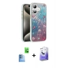 MARSİLYAN™- iPhone 16 Kılıf Zirve Modern Prime - Siyah Bilvis 5in1 5D Magic Hayalet Cam Ekran Koruyucu + Raze Metal Kamera Lens - LT