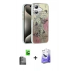 MARSİLYAN™- iPhone 16 Kılıf Zirve Modern Prime - Siyah Bilvis 5in1 5D Magic Hayalet Cam Ekran Koruyucu + Raze Metal Kamera Lens - SH