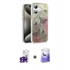 MARSİLYAN™- iPhone 16 Kılıf Zirve Modern Prime - Siyah Bilvis 5in1 5D Magic Hayalet Cam Ekran Koruyucu + Bilvis Titan Kamera Lens - SH
