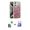 MARSİLYAN™- iPhone 16 Kılıf Zirve Modern Prime - Siyah Bilvis 5in1 5D Magic Hayalet Cam Ekran Koruyucu + Raze Metal Kamera Lens - SH