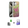 MARSİLYAN™- iPhone 16 Kılıf Zirve Modern Prime - Siyah Bilvis 5in1 5D Magic Hayalet Cam Ekran Koruyucu + Raze Metal Kamera Lens - SH