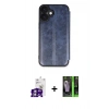 MARSİLYAN™- iPhone 16 Kılıf Zirve Yansıma Serisi - Şeffaf 360 Full Body Arka Koruyucu + Bilvis Titan Kamera Lens - GS