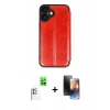 MARSİLYAN™- iPhone 16 Kılıf Zirve Yansıma Serisi - Siyah 3D Antistatik Mat Seramik Nano Ekran Koruyucu + Raze Metal Kamera Lens - BZ