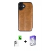 MARSİLYAN™- iPhone 16 Kılıf Zirve Yansıma Serisi - Siyah Bilvis 5in1 3D Magic Cam Ekran Koruyucu + Raze Metal Kamera Lens - BZ