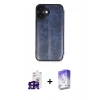 MARSİLYAN™- iPhone 16 Kılıf Zirve Yansıma Serisi - Siyah Bilvis 5in1 3D Magic Cam Ekran Koruyucu + Siyah Bilvis Titan Kamera Lens