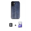MARSİLYAN™- iPhone 16 Kılıf Zirve Yansıma Serisi - Siyah Bilvis 5in1 5D Magic Hayalet Cam Ekran Koruyucu + PVD Metal Kamera Lens - MI