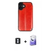 MARSİLYAN™- iPhone 16 Kılıf Zirve Yansıma Serisi - Siyah Bilvis 5in1 5D Magic Hayalet Cam Ekran Koruyucu + PVD Metal Kamera Lens - MI