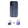 MARSİLYAN™- iPhone 16 Kılıf Zirve Yansıma Serisi - Siyah Bilvis 5in1 5D Magic Hayalet Cam Ekran Koruyucu + Bilvis Titan Kamera Lens - YL