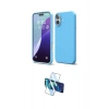 MARSİLYAN™- iPhone 16 Plus Kılıf Ahenk Serisi - Siyah 3D Antistatik Cam Ekran Koruyucu