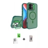 MARSİLYAN™- iPhone 16 Plus Kılıf Akış Form - Siyah Bilvis 3D Cam Ekran Koruyucu + Raze Metal Kamera Lens - BZ