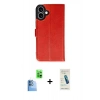 MARSİLYAN™- iPhone 16 Plus Kılıf Siluet Işık Serisi - Şeffaf Pasifik Cam Ekran Koruyucu + Raze Metal Kamera Lens - LT