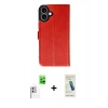MARSİLYAN™- iPhone 16 Plus Kılıf Siluet Işık Serisi - Şeffaf Pasifik Cam Ekran Koruyucu + Raze Metal Kamera Lens - BZ