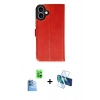 MARSİLYAN™- iPhone 16 Plus Kılıf Siluet Işık Serisi - Siyah 3D Antistatik Seramik Nano Ekran Koruyucu + Raze Metal Kamera Lens - LT
