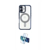 MARSİLYAN™- iPhone 16 Plus Kılıf Zirve Doku Prime - Siyah 3D Antistatik Cam Ekran Koruyucu