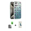 MARSİLYAN™- iPhone 16 Plus Kılıf Zirve Modern Prime - Şeffaf Pasifik Cam Ekran Koruyucu + Raze Metal Kamera Lens - SH