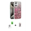 MARSİLYAN™- iPhone 16 Plus Kılıf Zirve Modern Prime - Siyah Bilvis 3D Cam Ekran Koruyucu + Raze Metal Kamera Lens - BZ