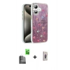 MARSİLYAN™- iPhone 16 Plus Kılıf Zirve Modern Prime - Siyah Bilvis 3D Cam Ekran Koruyucu + Siyah Raze Metal Kamera Lens
