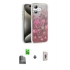 MARSİLYAN™- iPhone 16 Plus Kılıf Zirve Modern Prime - Siyah Bilvis 3D Cam Ekran Koruyucu + Siyah Raze Metal Kamera Lens