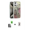 MARSİLYAN™- iPhone 16 Plus Kılıf Zirve Modern Prime - Siyah Bilvis 3D Cam Ekran Koruyucu + Siyah Raze Metal Kamera Lens