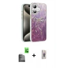 MARSİLYAN™- iPhone 16 Plus Kılıf Zirve Modern Prime - Siyah Bilvis 3D Cam Ekran Koruyucu + Siyah Raze Metal Kamera Lens