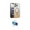 MARSİLYAN™- iPhone 16 Pro Kılıf Ahenk Doku Özel Seri - Siyah 3D Antistatik Cam Ekran Koruyucu